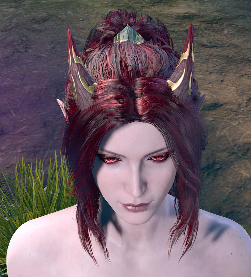 Scarlet Head &amp; Textures