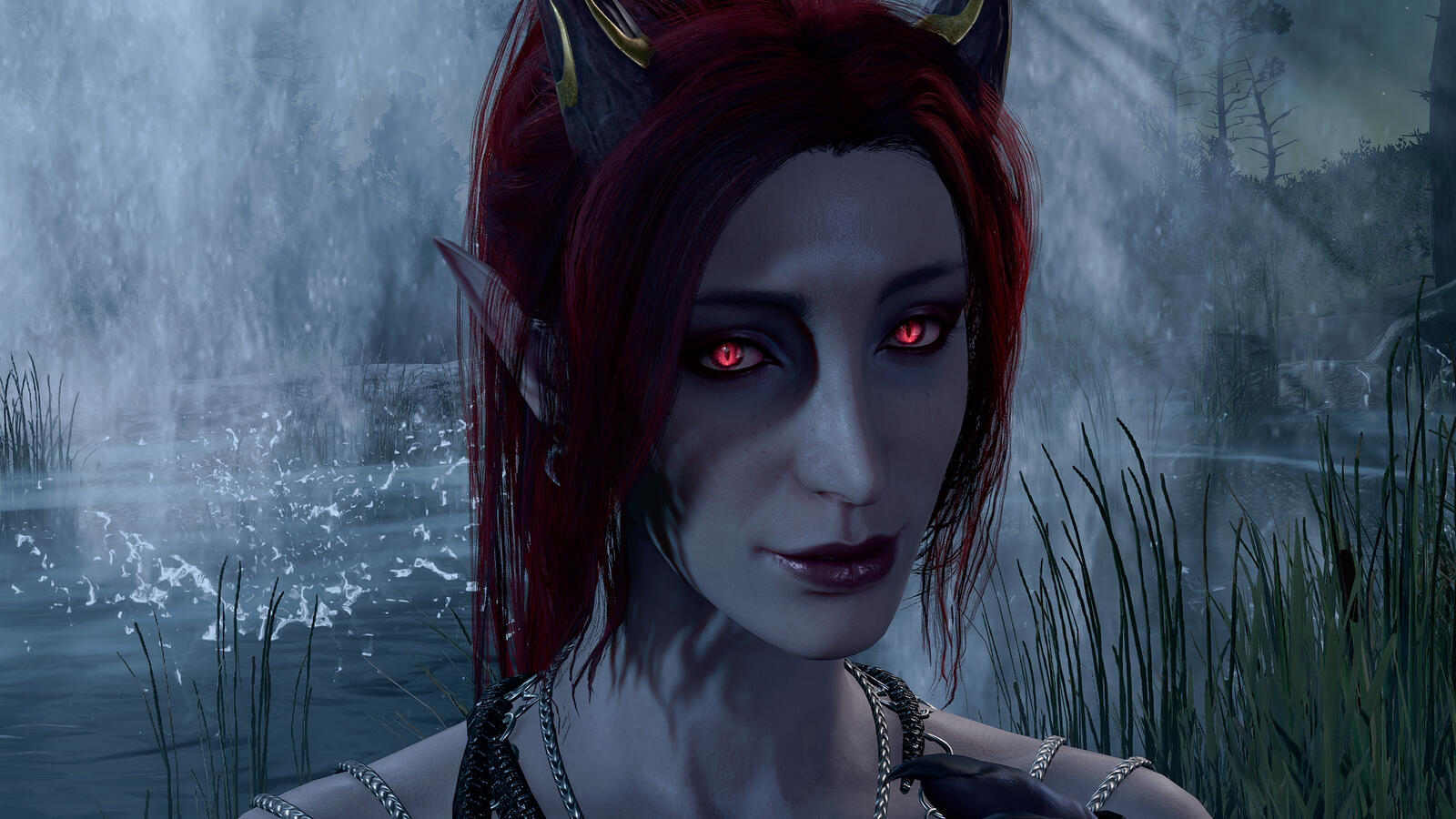 Scarlet Head Eye Glow