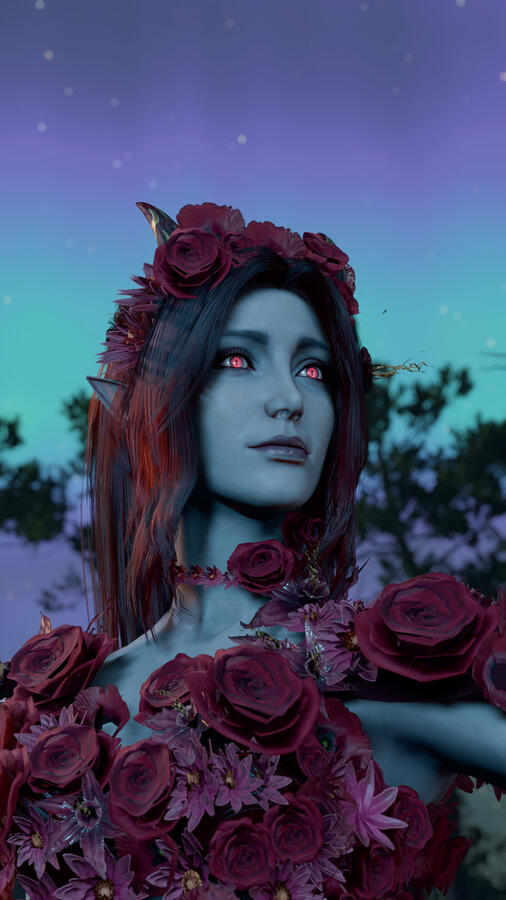 Scarlet Hair
