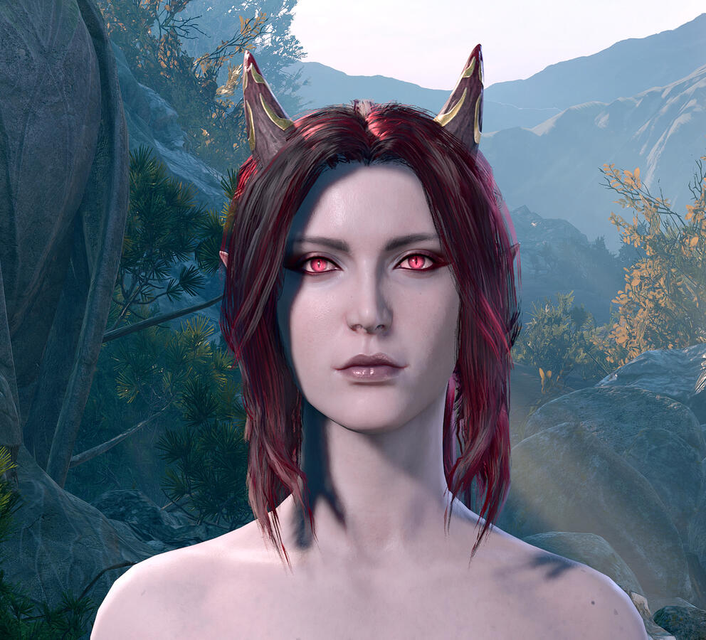 Scarlet Head &amp; Textures