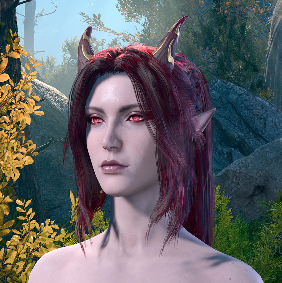 Scarlet Head &amp; Textures