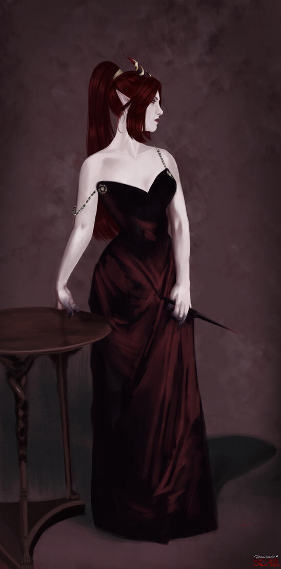 Portrait of Madame S