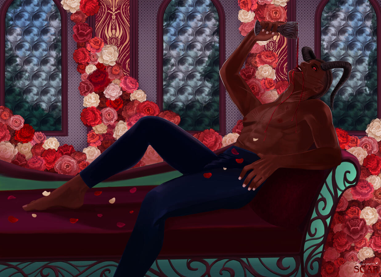 Wyll Ravengard for BG3 Calendar Project