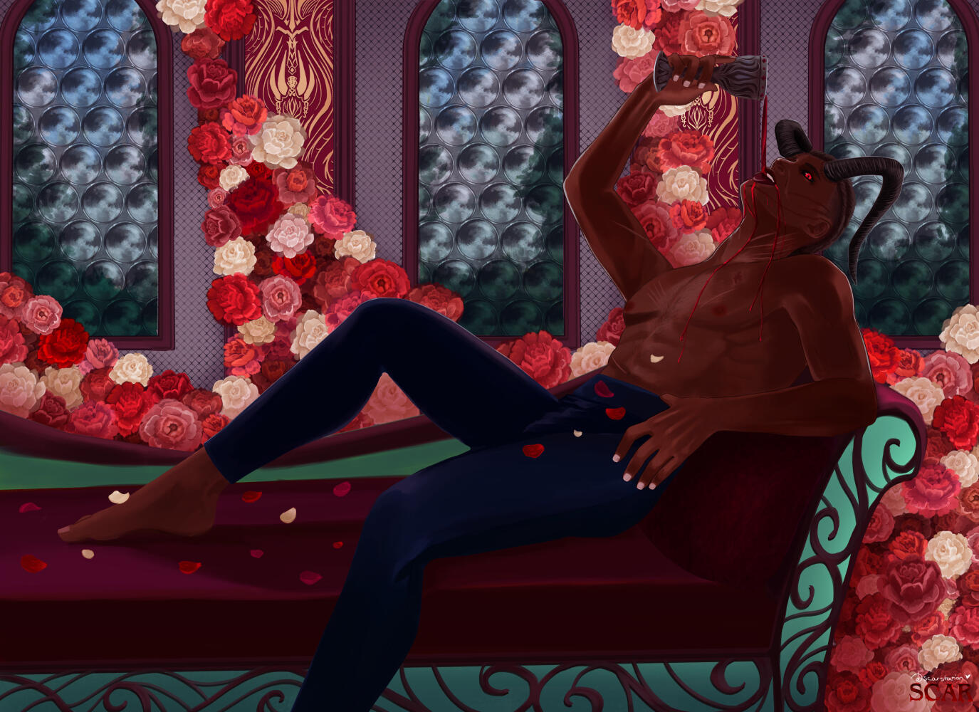 Wyll Ravengard for BG3 Calendar Project