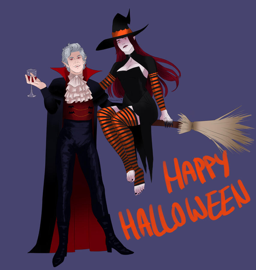 Astarion x Scarlet - Halloween